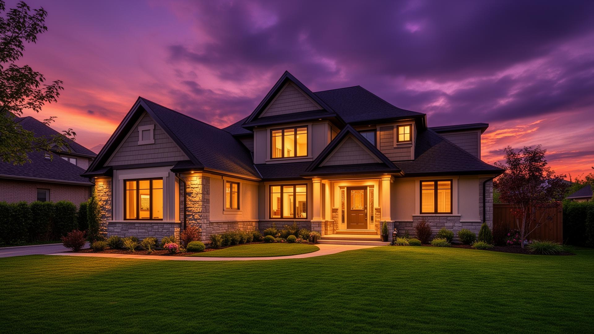 Belle maison canadienne